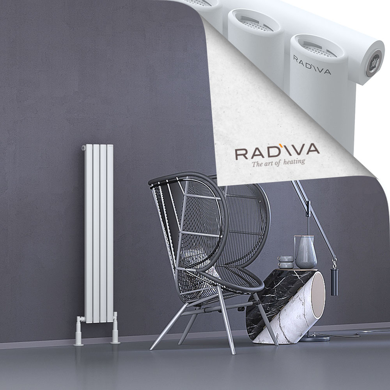 Bia Aluminium Radiator 1200x224 White 