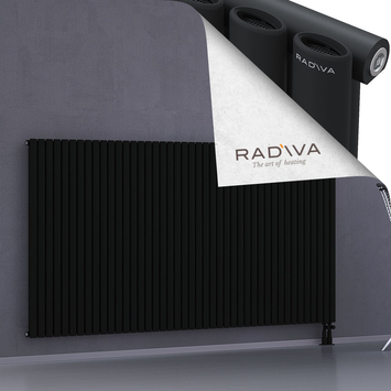 Bia Aluminium Radiator 1200x2486 Black Bottom Right 50mm