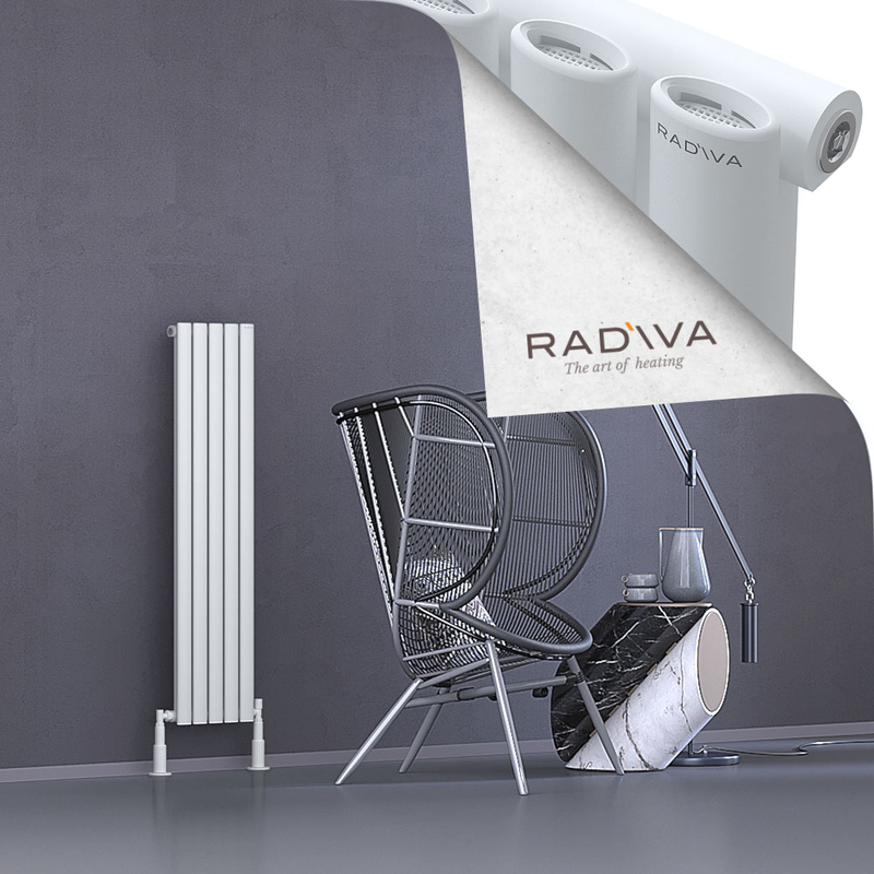 Bia Aluminium Radiator 1200x282 White 