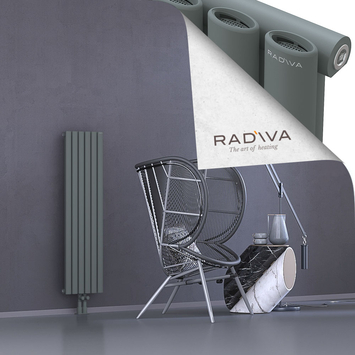 Bia Aluminium Radiator 1200x340 Anthracite Bottom Middle 50mm