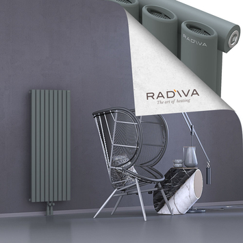 Bia Aluminium Radiator 1200x514 Anthracite Bottom Middle 50mm