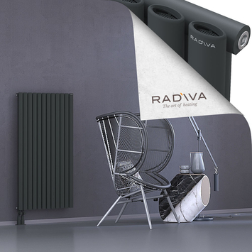 Bia Aluminium Radiator 1200x688 Dark Anthracite Bottom Left 50mm