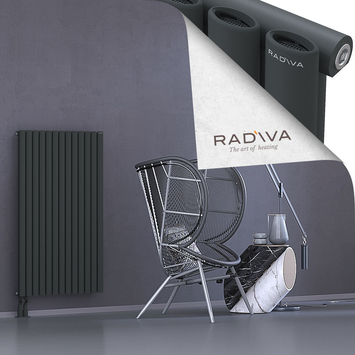 Bia Aluminium Radiator 1200x746 Dark Anthracite Bottom Left 50mm