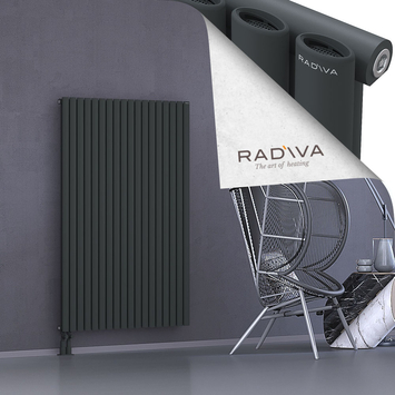 Bia Aluminium Radiator 1500x1036 Dark Anthracite Bottom Left 50mm