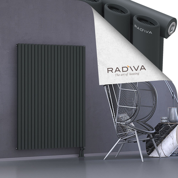 Bia Aluminium Radiator 1500x1210 Dark Anthracite Bottom Right 50mm