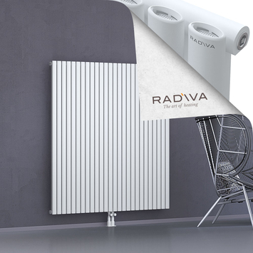 Bia Aluminium Radiator 1500x1500 White Bottom Middle 50mm