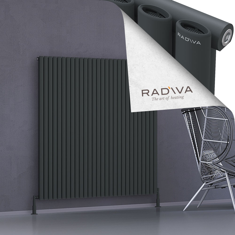 Bia Aluminium Radiator 1500x1616 Dark Anthracite 