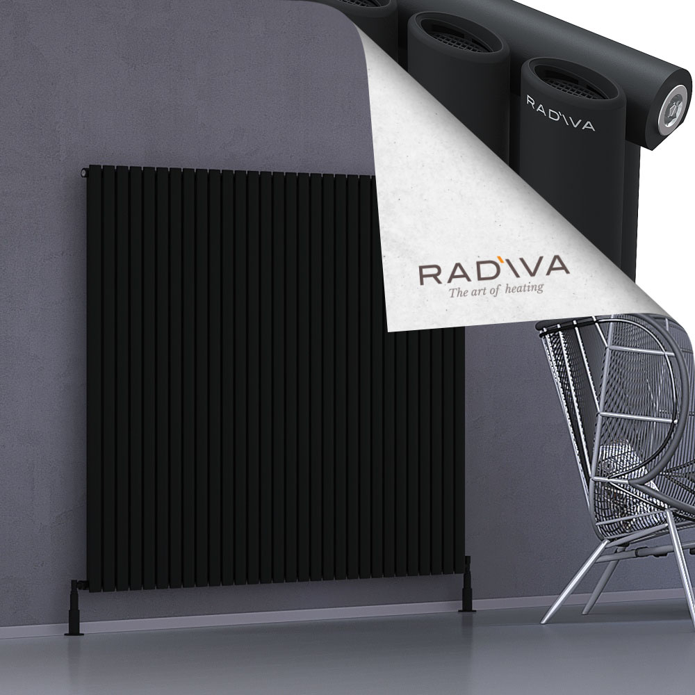 Bia Aluminium Radiator 1500x1732 Black - 1