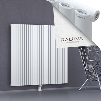 Bia Aluminium Radiator 1500x1790 White Bottom Middle 50mm