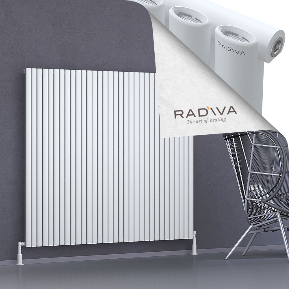 Bia Aluminium Radiator 1500x1848 White - 1
