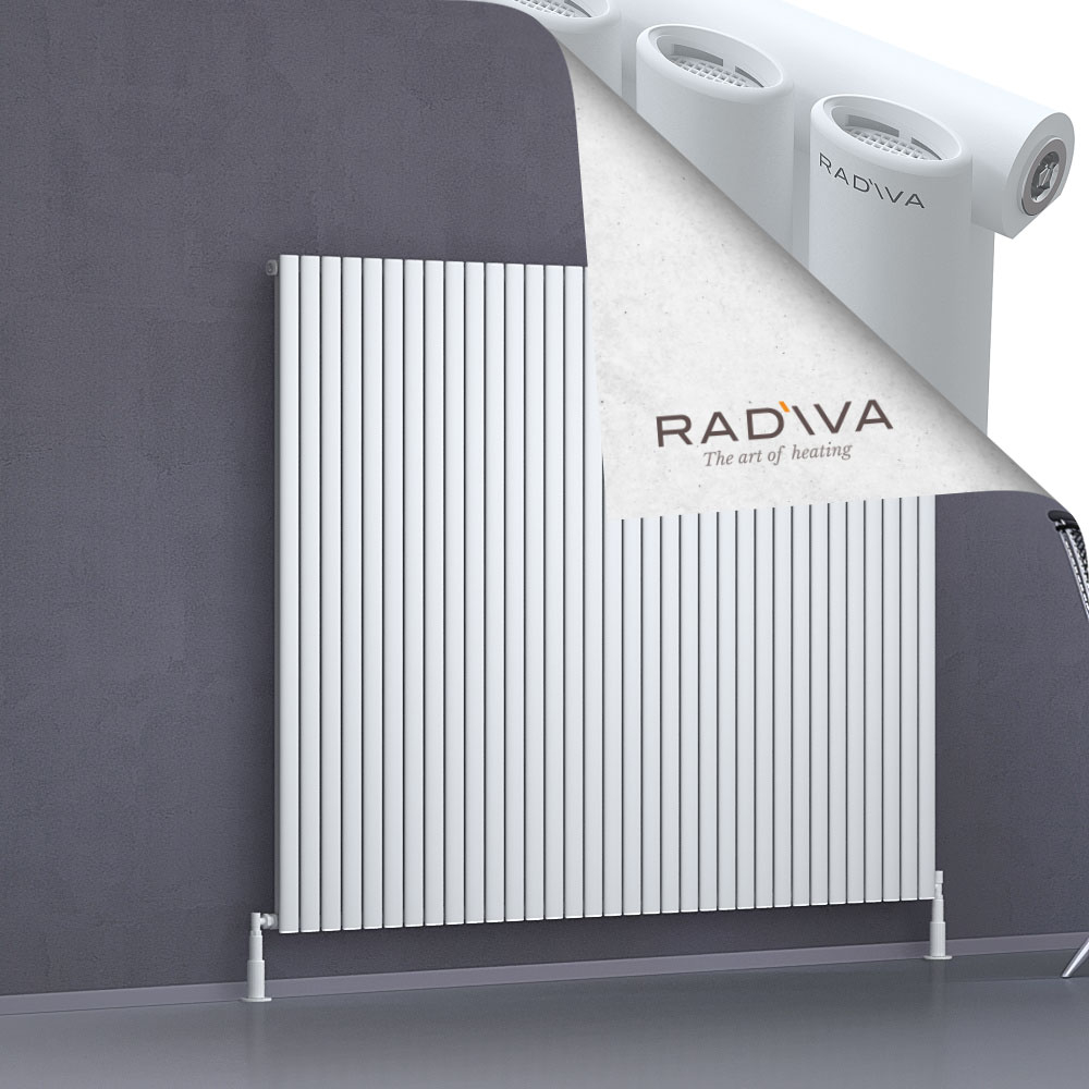 Bia Aluminium Radiator 1500x1964 White - 1