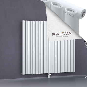 Bia Aluminium Radiator 1500x1964 White Bottom Middle 50mm