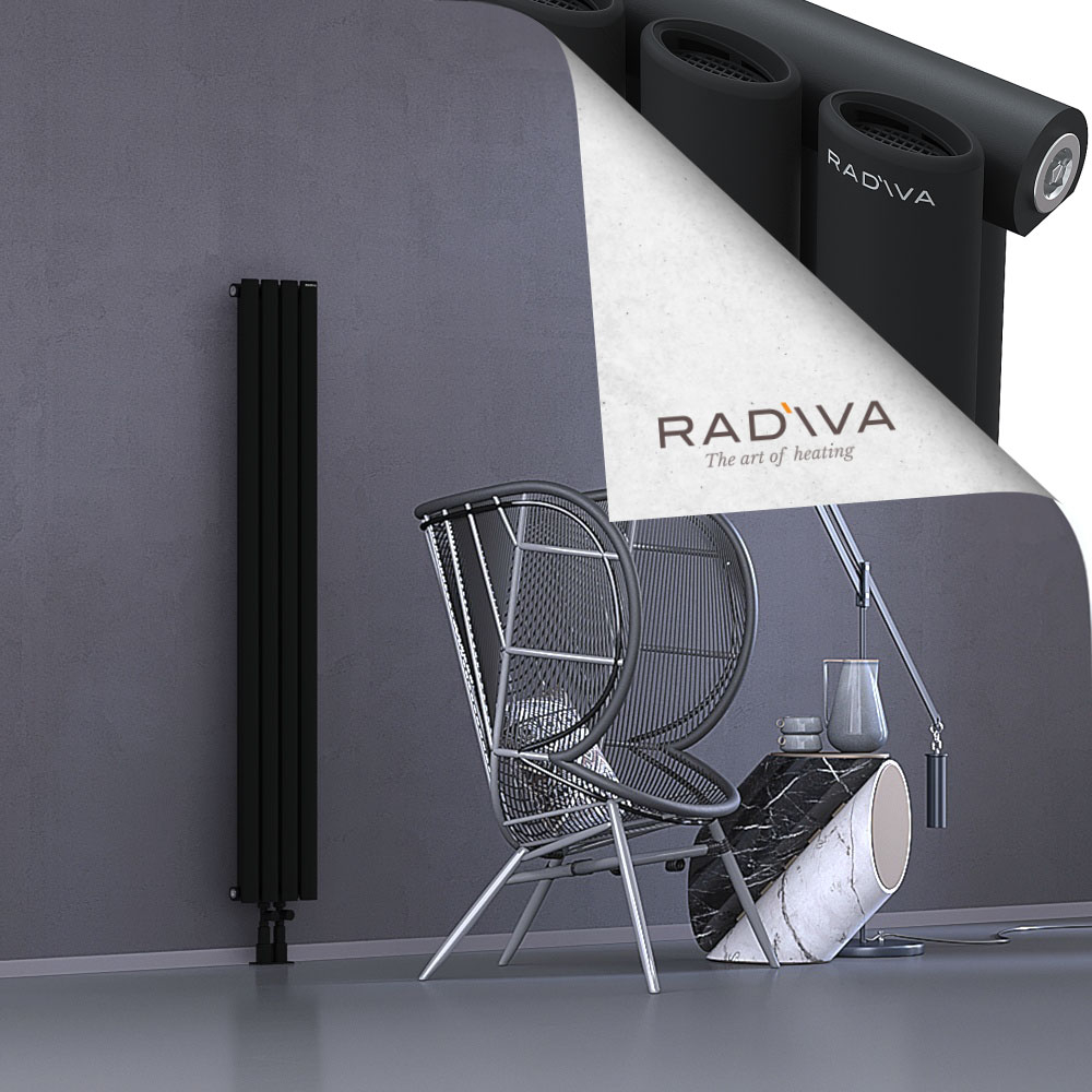 Bia Aluminium Radiator 1500x224 Black - 2