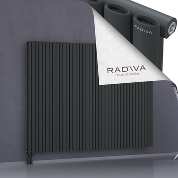 Bia Aluminium Radiator 1500x2254 Dark Anthracite Bottom Left 50mm