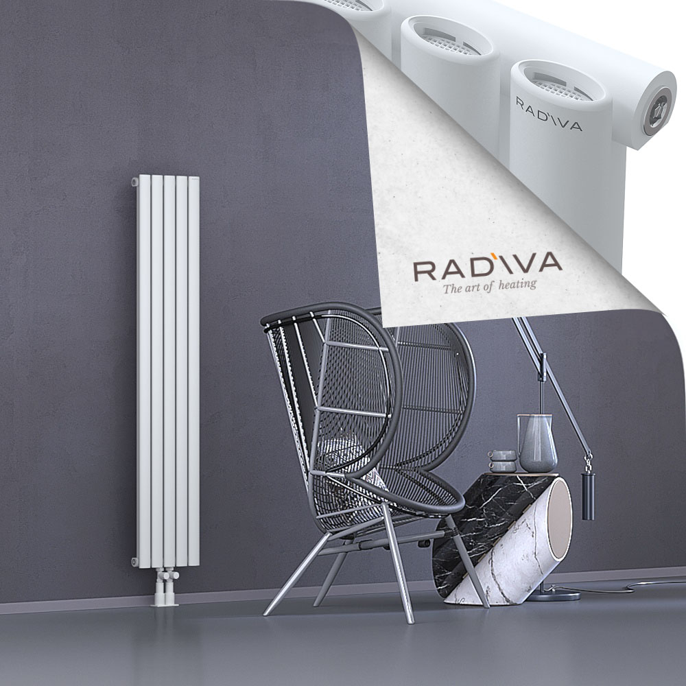 Bia Aluminium Radiator 1500x282 White - 2