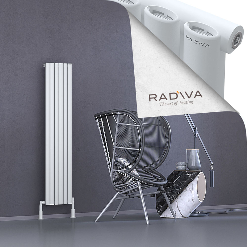 Bia Aluminium Radiator 1500x340 White 