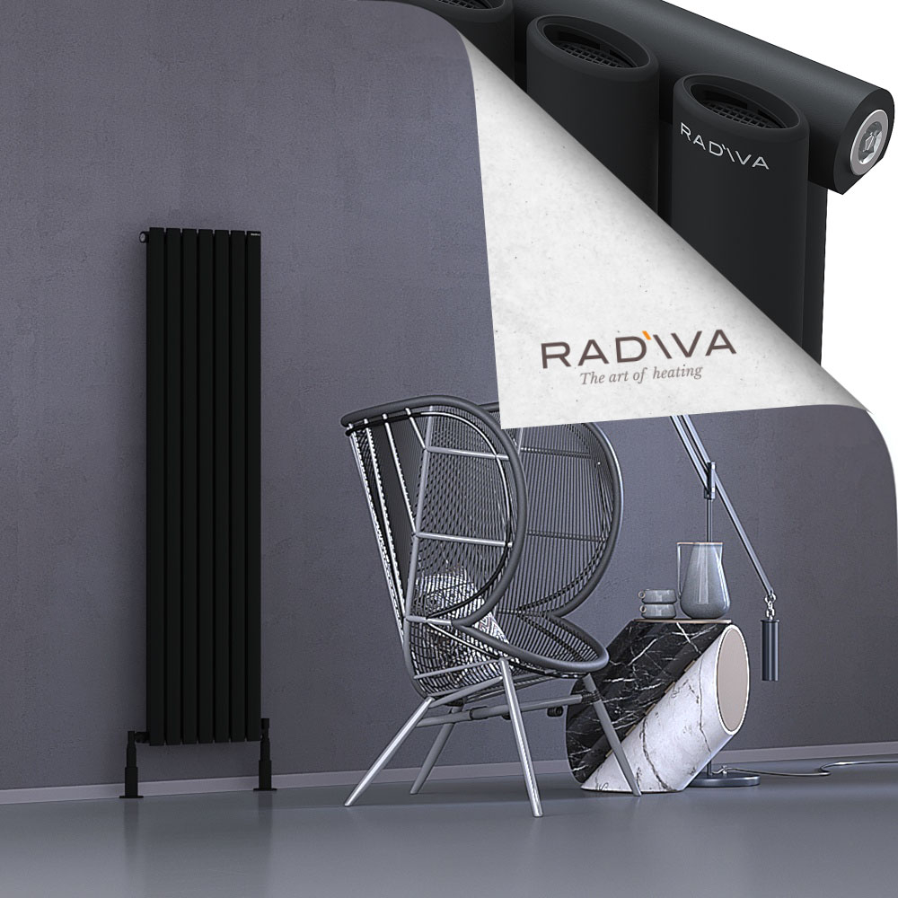 Bia Aluminium Radiator 1500x398 Black - 1