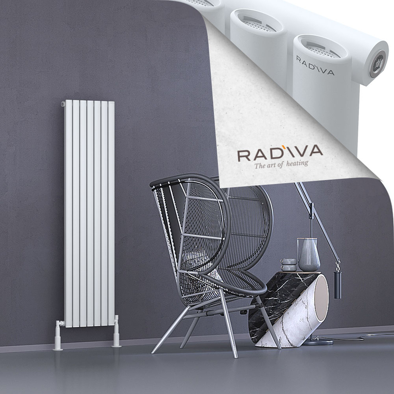Bia Aluminium Radiator 1500x398 White 