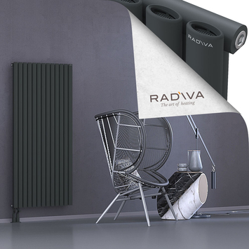 Bia Aluminium Radiator 1500x746 Dark Anthracite Bottom Left 50mm