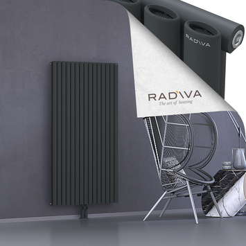 Bia Aluminium Radiator 1500x862 Dark Anthracite Bottom Middle 50mm