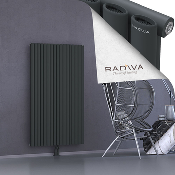 Bia Aluminium Radiator 1500x978 Dark Anthracite Bottom Middle 50mm