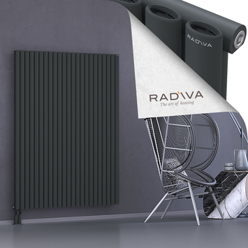 Bia Aluminium Radiator 1600x1326 Dark Anthracite Bottom Left 50mm