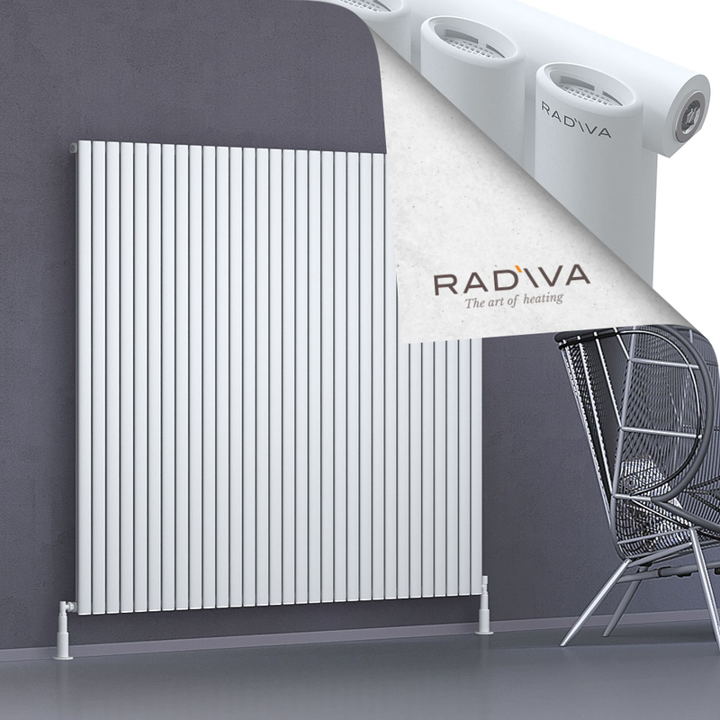 Bia Aluminium Radiator 1600x1790 White 