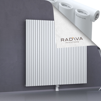 Bia Aluminium Radiator 1600x1964 White Bottom Middle 50mm