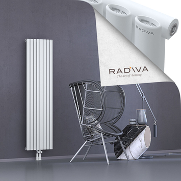 Bia Aluminium Radiator 1600x456 White Bottom Middle 50mm