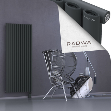 Bia Aluminium Radiator 1600x746 Dark Anthracite Bottom Right 50mm