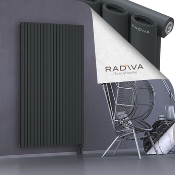 Bia Aluminium Radiator 1800x1152 Dark Anthracite Bottom Right 50mm