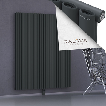 Bia Aluminium Radiator 1800x1674 Dark Anthracite Bottom Middle 50mm