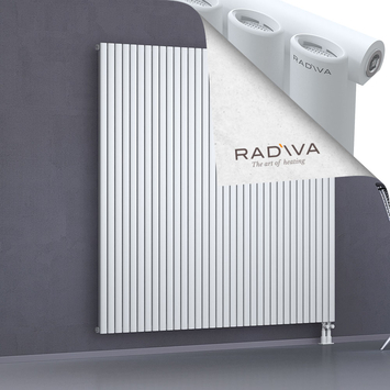 Bia Aluminium Radiator 1800x1964 White Bottom Right 50mm
