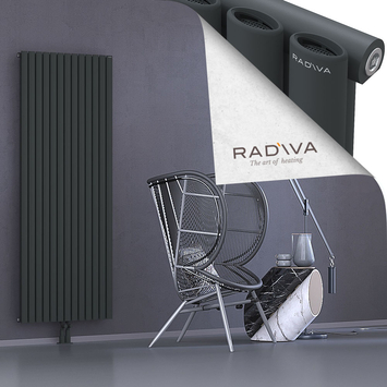 Bia Aluminium Radiator 1800x746 Dark Anthracite Bottom Middle 50mm