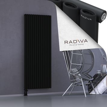 Bia Aluminium Radiator 1800x804 Black Bottom Left 50mm