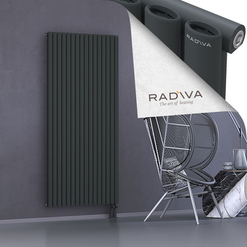 Bia Aluminium Radiator 1800x920 Dark Anthracite Bottom Right 50mm