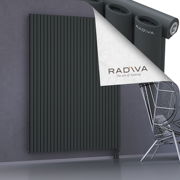 Bia Aluminium Radiator 1900x1616 Dark Anthracite Bottom Right 50mm