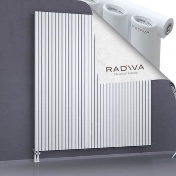 Bia Aluminium Radiator 1900x2138 White Bottom Left 50mm