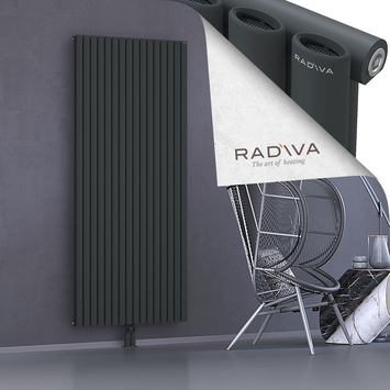 Bia Aluminium Radiator 1900x920 Dark Anthracite Bottom Middle 50mm