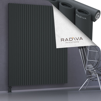Bia Aluminium Radiator 2000x1848 Dark Anthracite Bottom Left 50mm