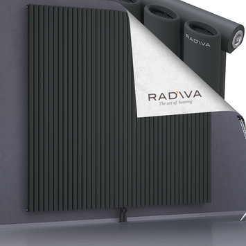 Bia Aluminium Radiator 2000x2370 Dark Anthracite Bottom Middle 50mm