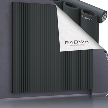Bia Aluminium Radiator 2000x2370 Dark Anthracite Bottom Right 50mm