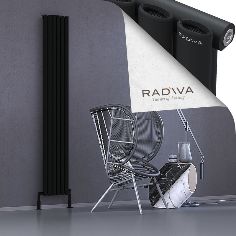 Bia Aluminium Radiator 2000x340 Black 