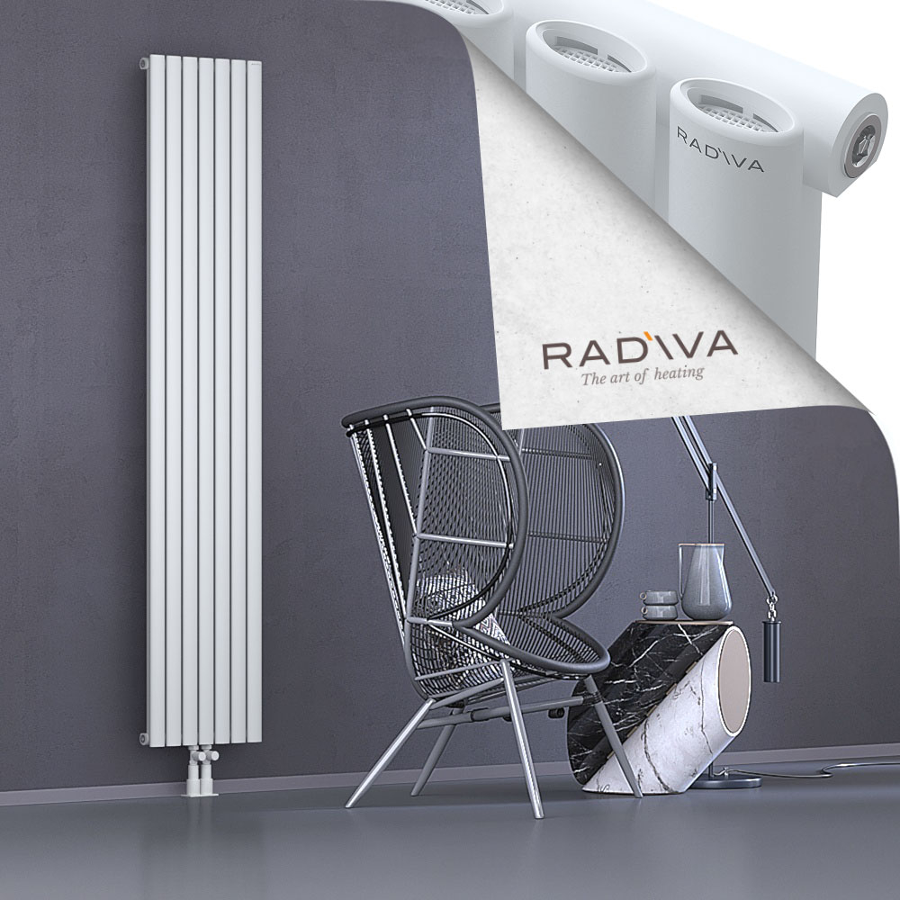 Bia Aluminium Radiator 2000x398 White - 2