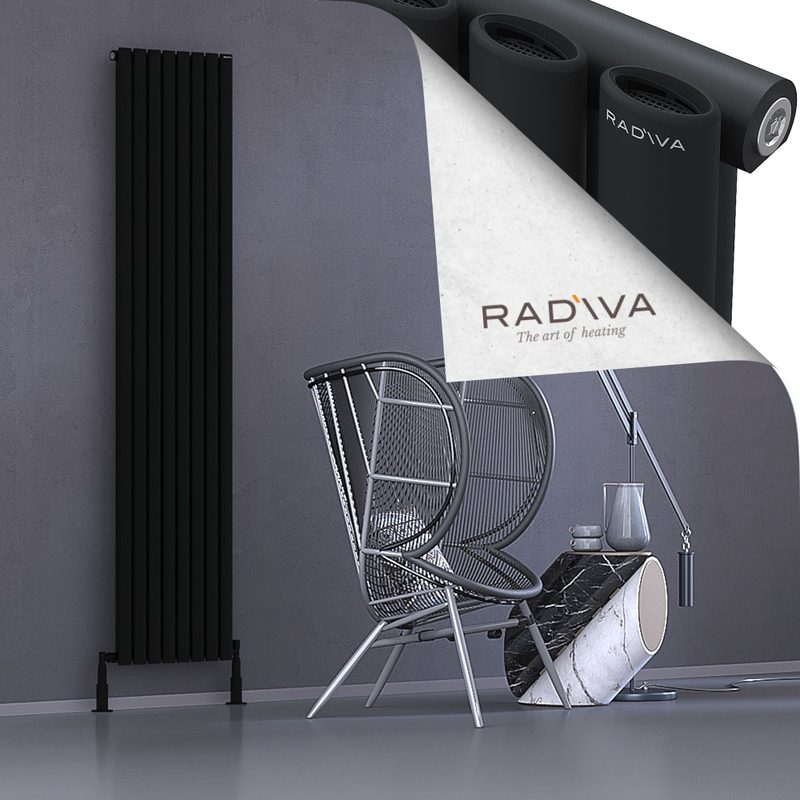 Bia Aluminium Radiator 2000x456 Black 