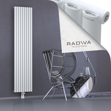 Bia Aluminium Radiator 2000x514 White Bottom Middle 50mm