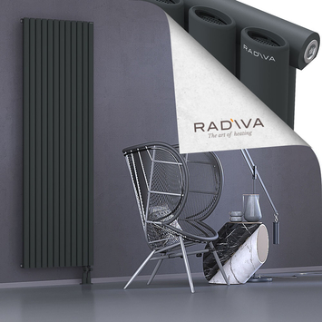 Bia Aluminium Radiator 2000x688 Dark Anthracite Bottom Right 50mm