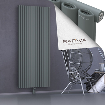 Bia Aluminium Radiator 2000x978 Anthracite Bottom Middle 50mm