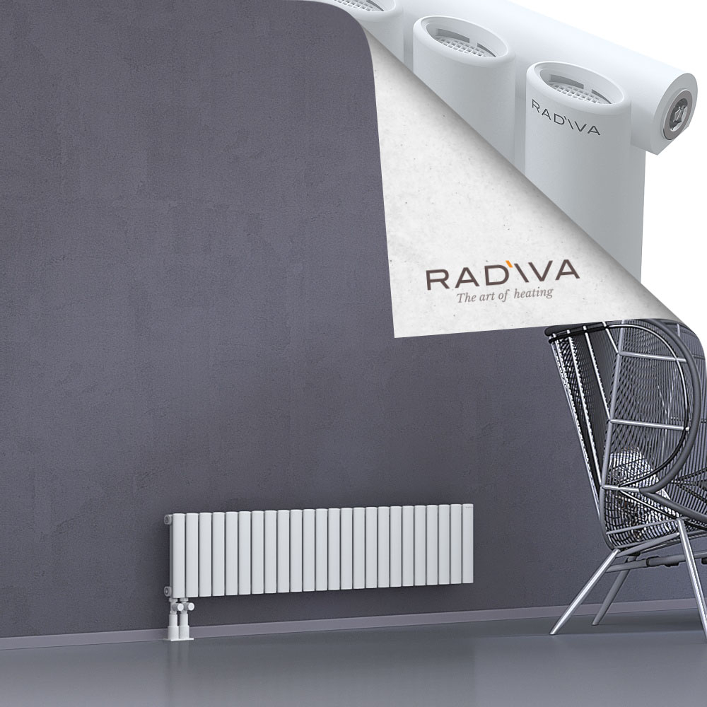 Bia Aluminium Radiator 300x1384 White - 4