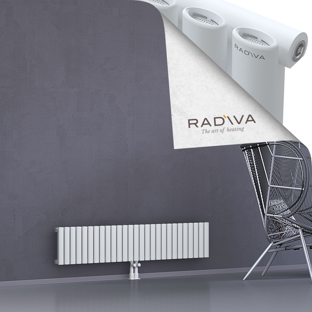 Bia Aluminium Radiator 300x1558 White - 2